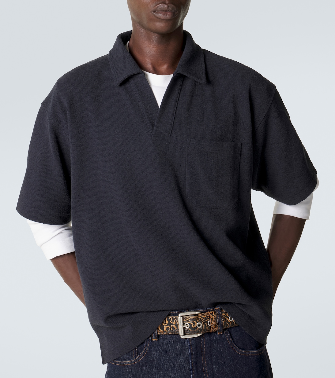 Polo en mezcla de algodón | Frame