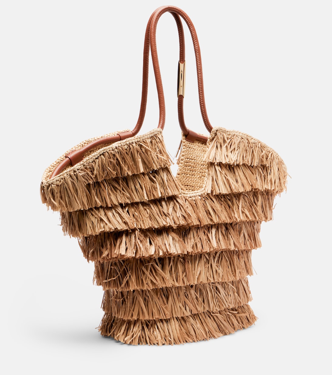 Tote Bag Goldentime Medium aus Raffiabast | Zimmermann