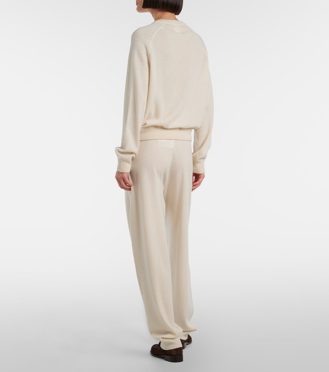 Pantalon de survêtement en laine et cachemire | Jardin des Orangers