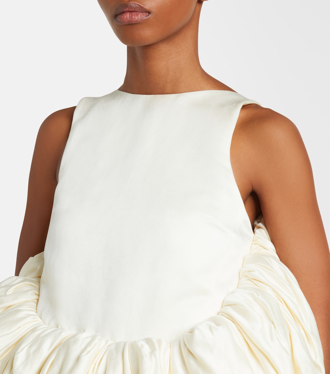 Silk duchess satin top | Phoebe Philo