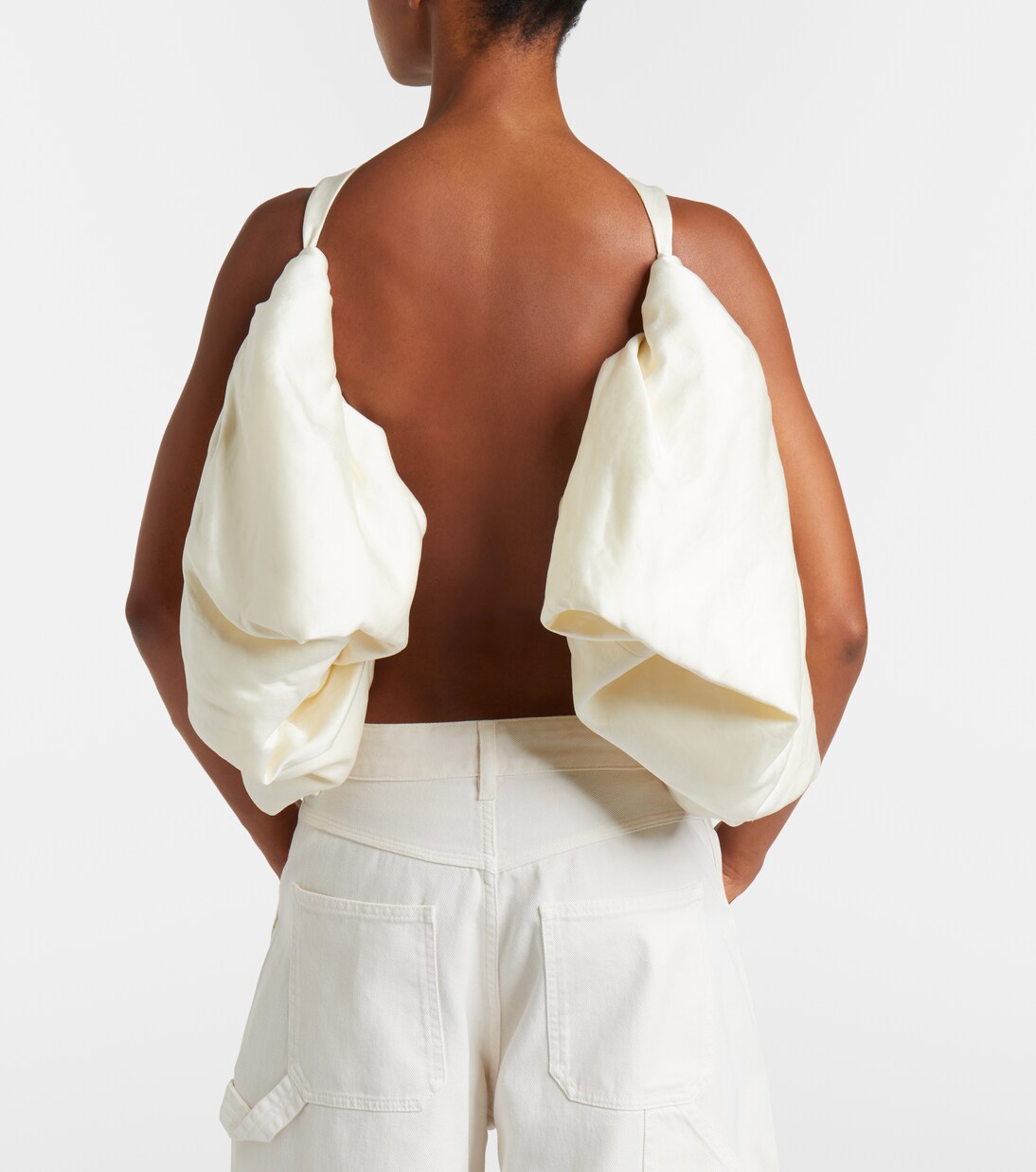 Silk duchess satin top | Phoebe Philo