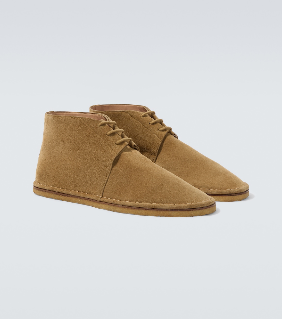 Desert Boots Nicola aus Veloursleder | The Row
