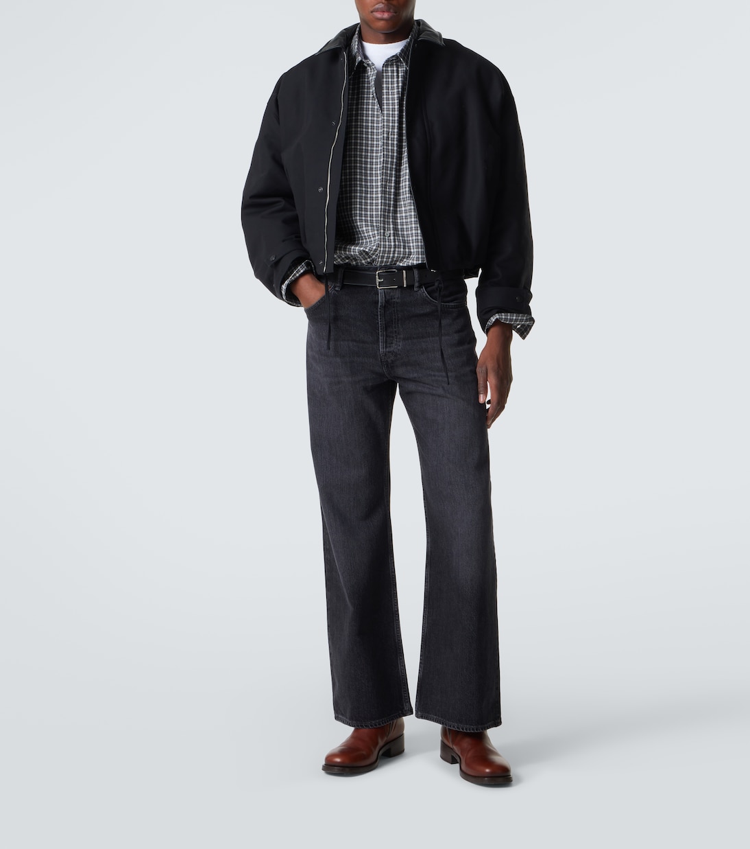 Cotton twill blouson jacket | Acne Studios