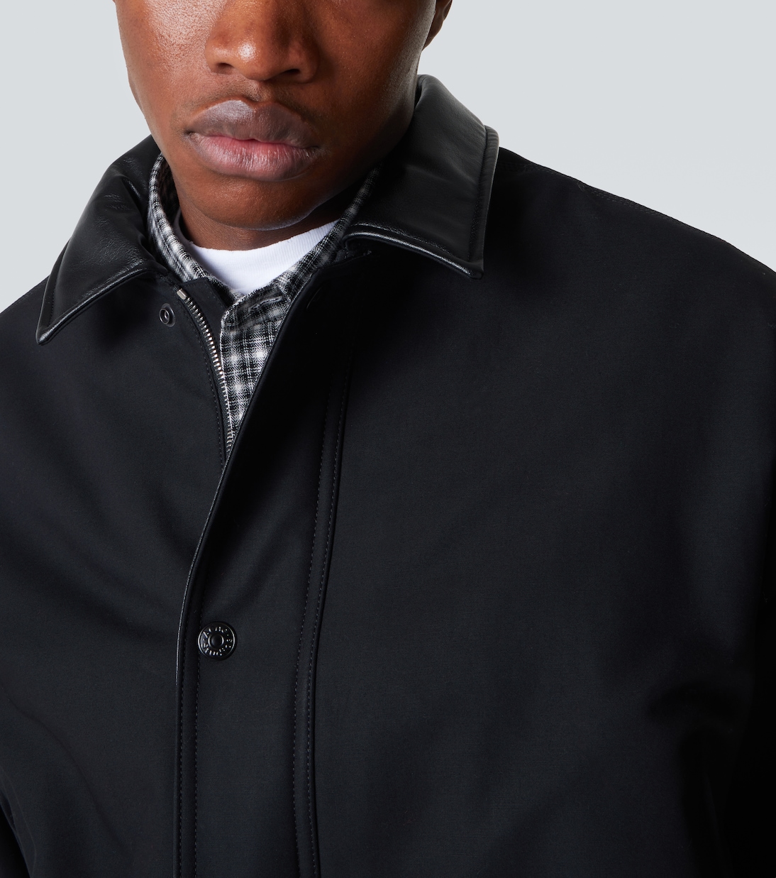 Cotton twill blouson jacket | Acne Studios