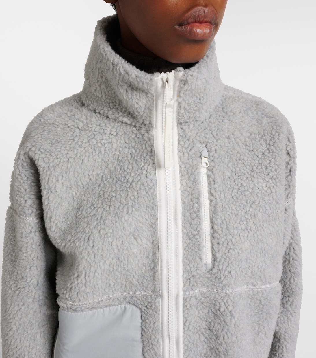 Simcoe wool-blend fleece jacket | Canada Goose