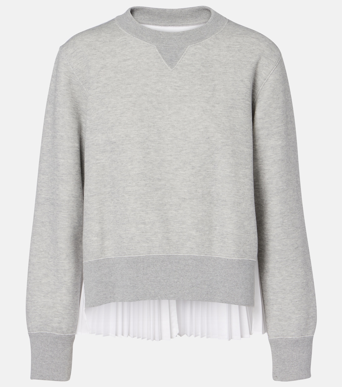 Cotton-blend sweatshirt | Sacai