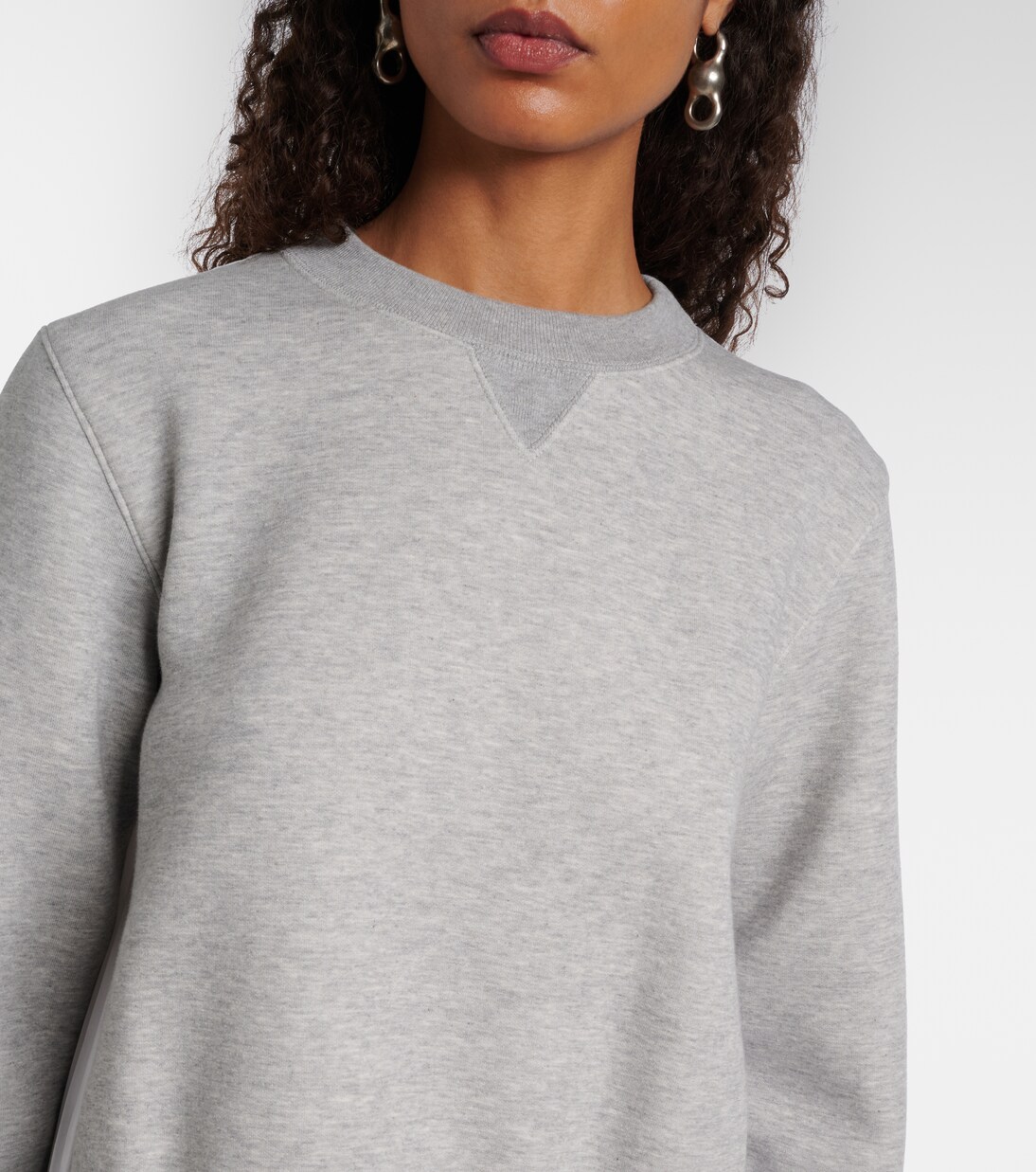 Cotton-blend sweatshirt | Sacai