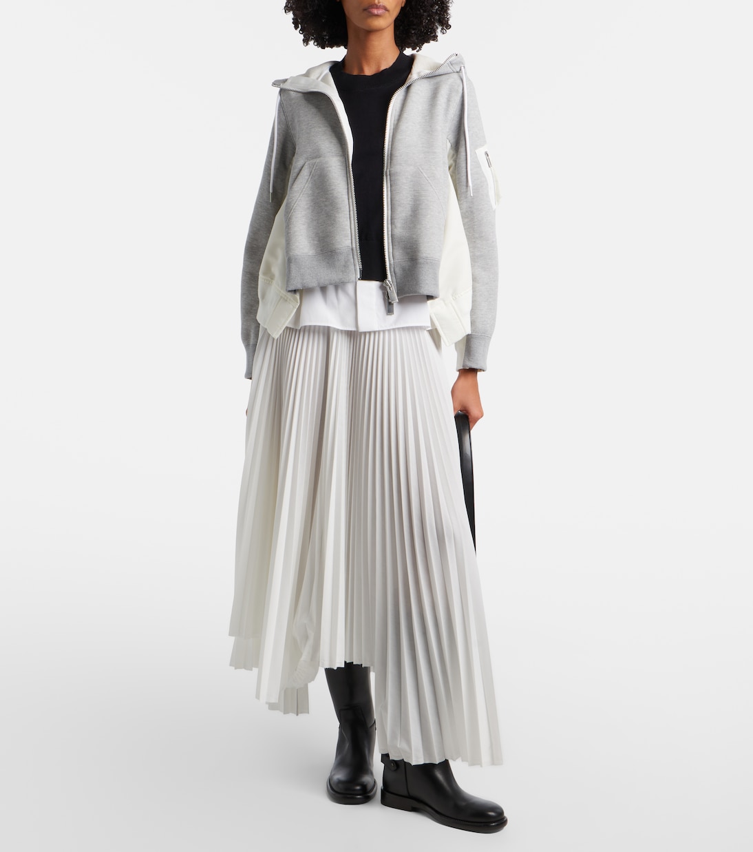 Sweat-shirt à capuche | Sacai