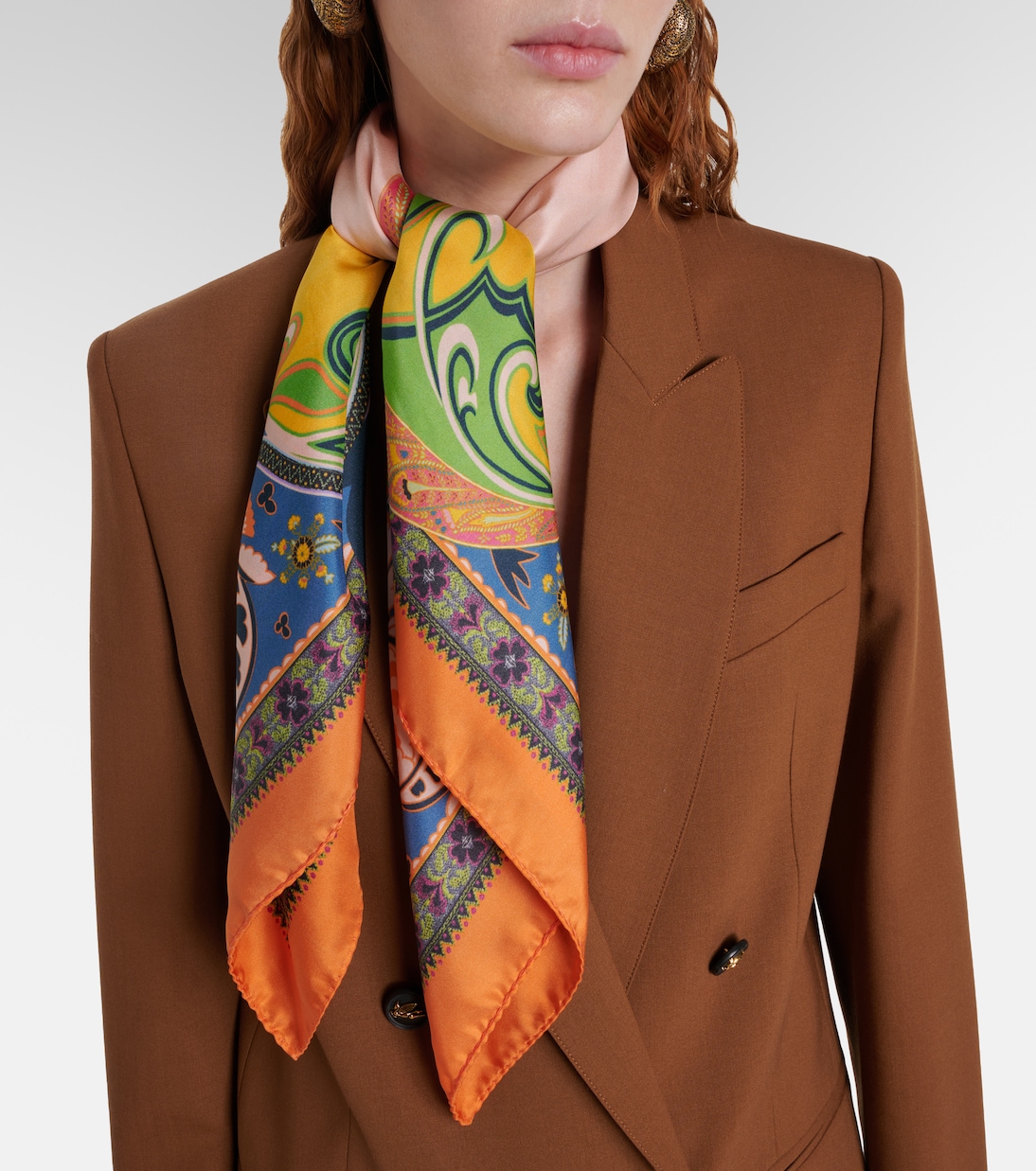 Norma printed silk scarf | Etro