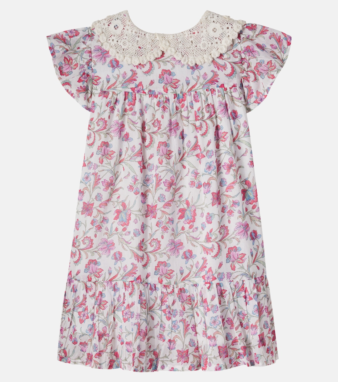 Vestido camisero Vaina de gasa de algodón | Louise Misha