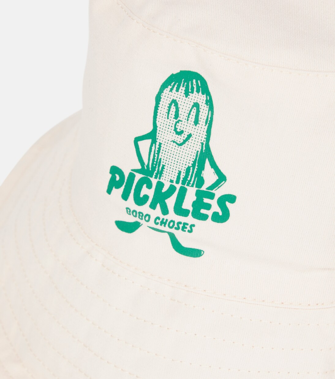 Bobo Choses Pickles reversible cotton bucket hat | Bobo Choses