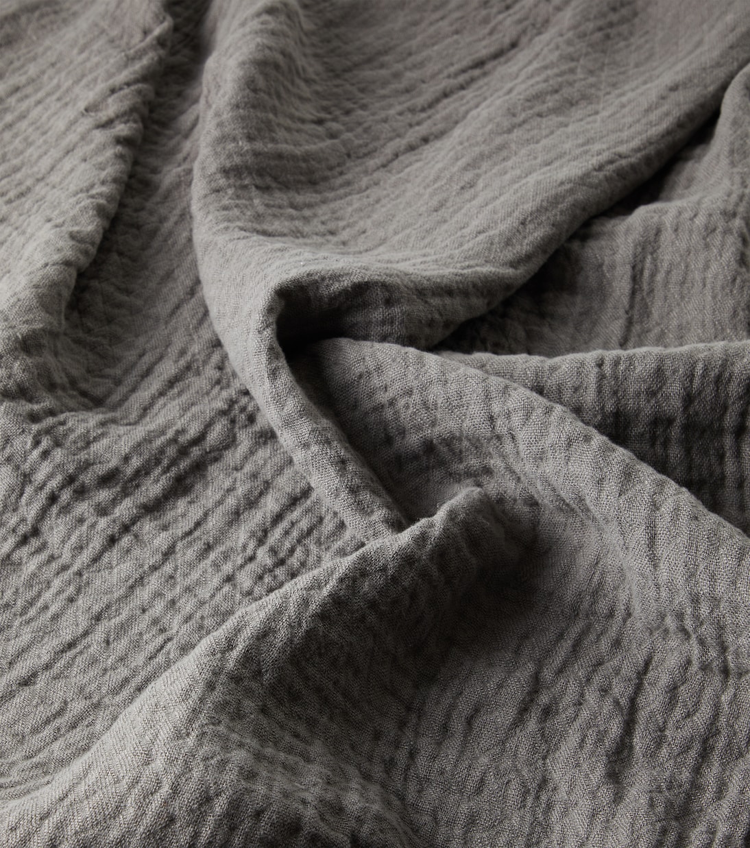 Tassel-detail linen blanket | Once Milano
