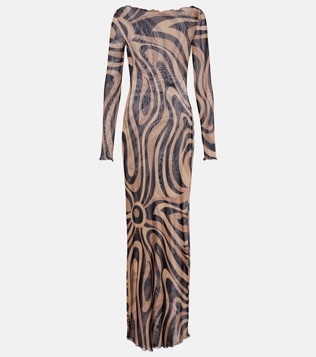 Marmo tulle maxi dress | Pucci