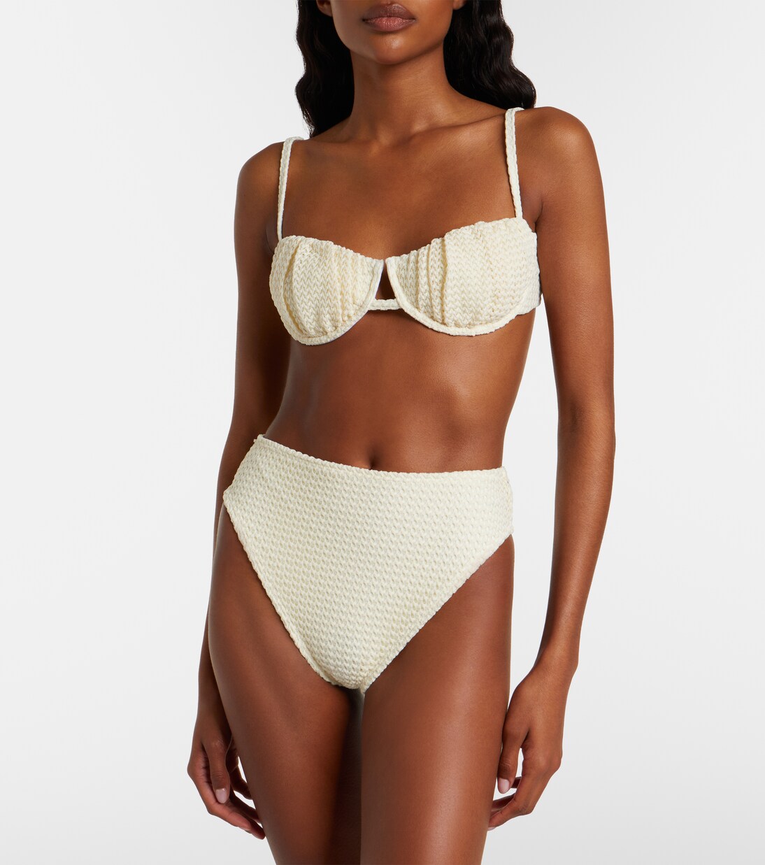Simonette knitted bikini top | Montce