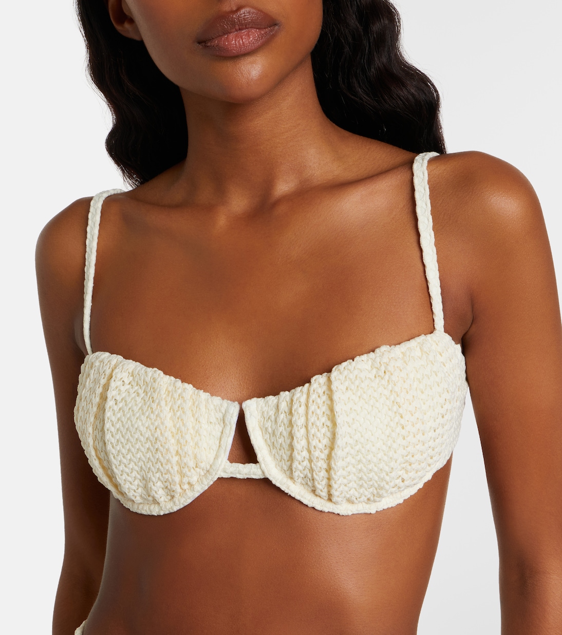 Simonette knitted bikini top | Montce