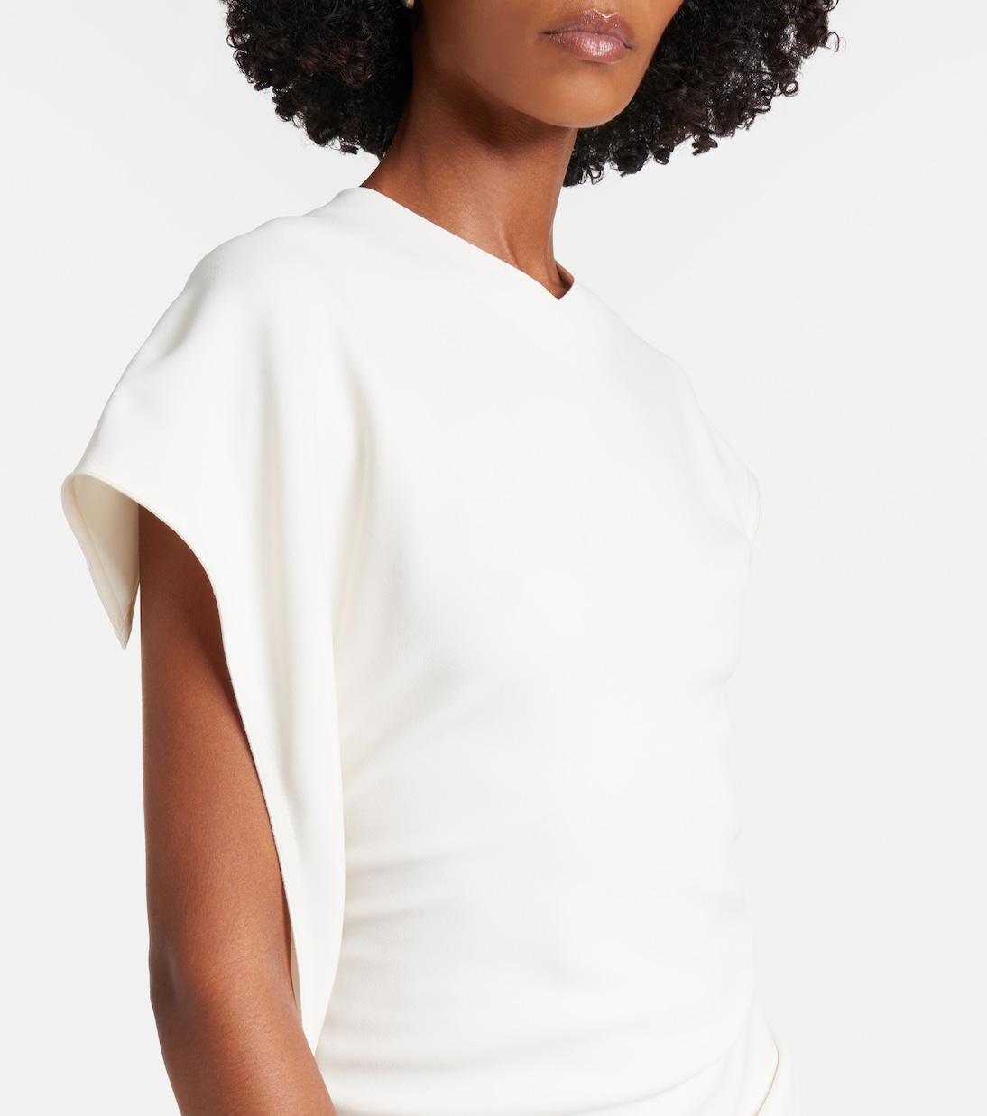 Midikleid Victoria aus Crêpe-Satin | Victoria Beckham