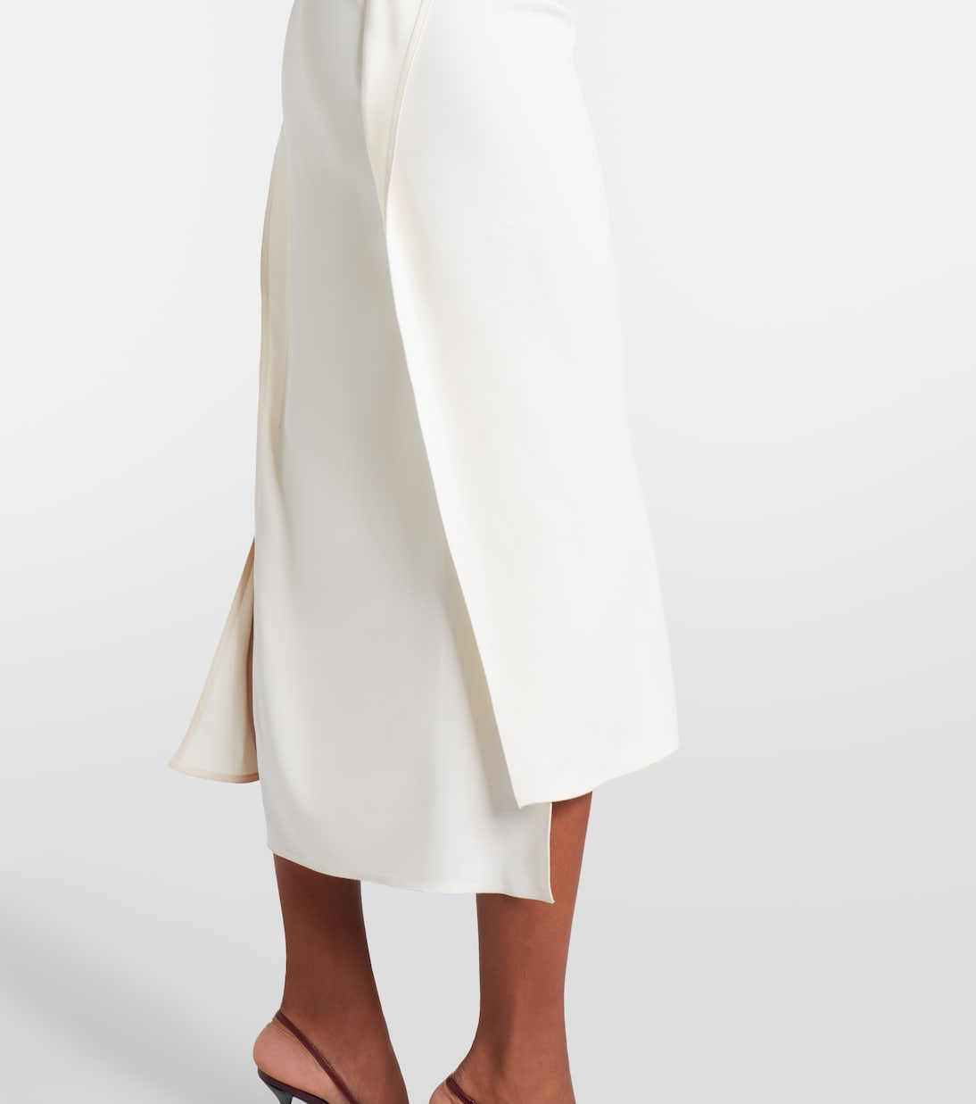 Midikleid Victoria aus Crêpe-Satin | Victoria Beckham