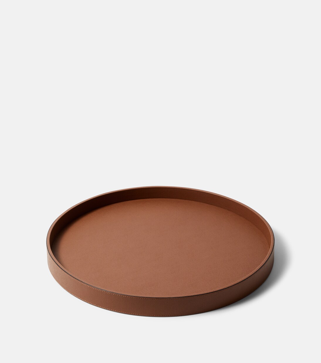 Plateau Polo Large en cuir | Giobagnara