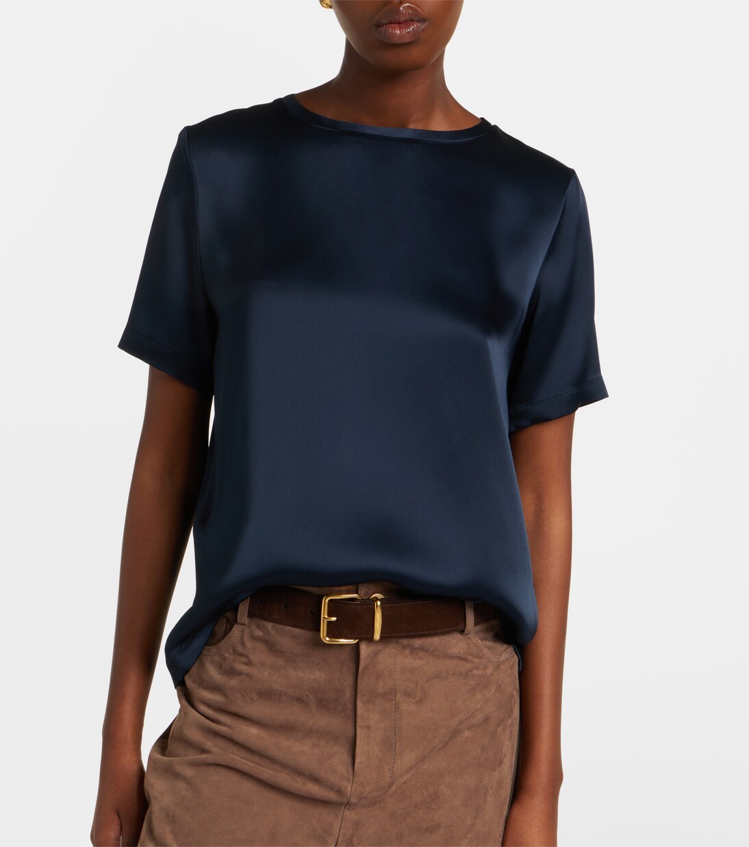 Satin T-shirt | 'S Max Mara