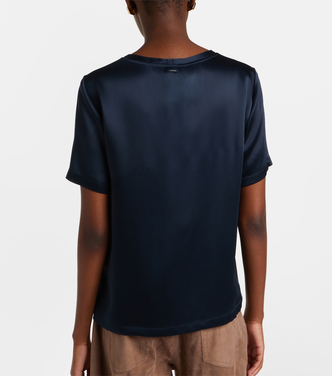 Satin T-shirt | 'S Max Mara