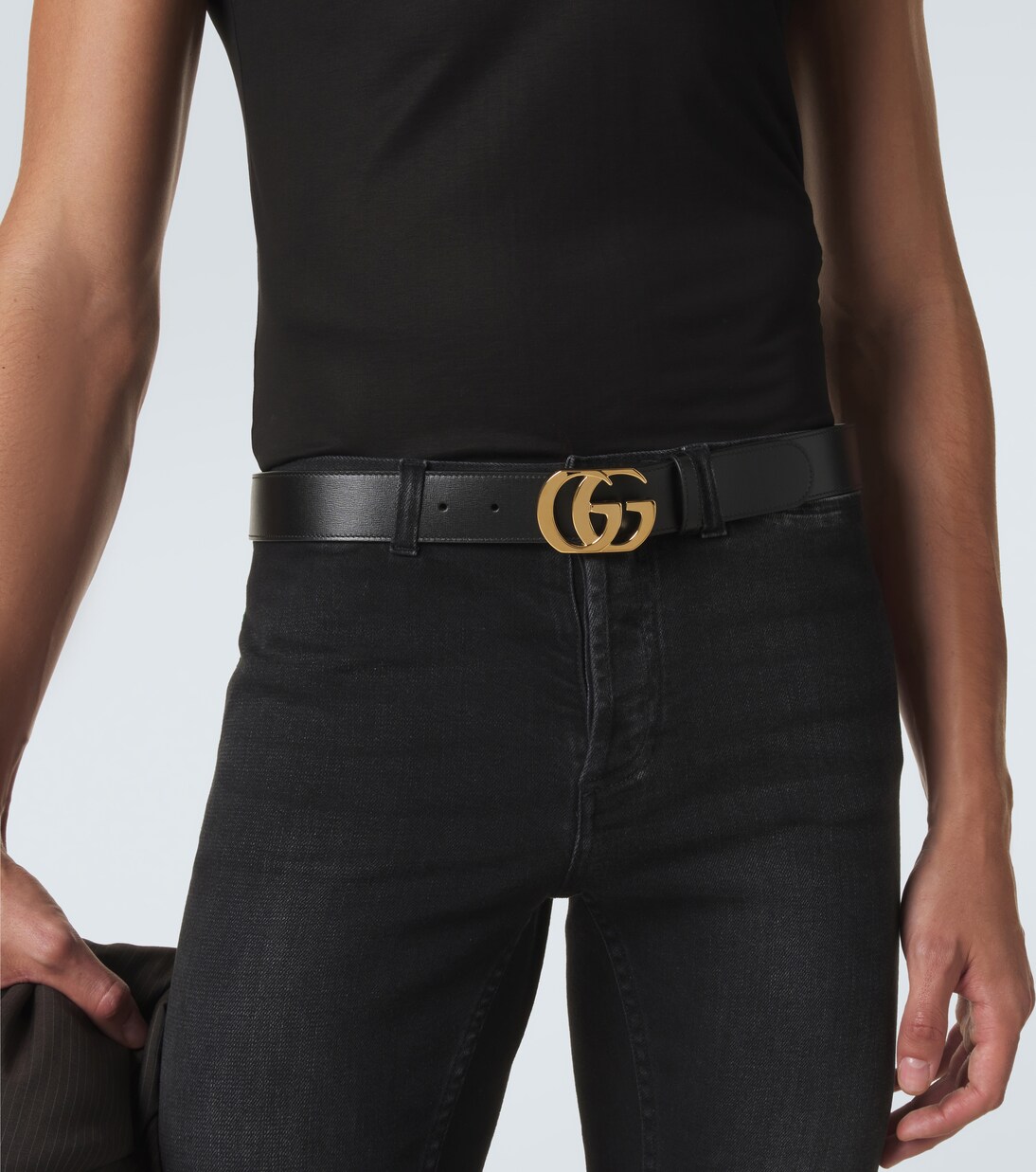 Cut GG Marmont leather belt  | Gucci