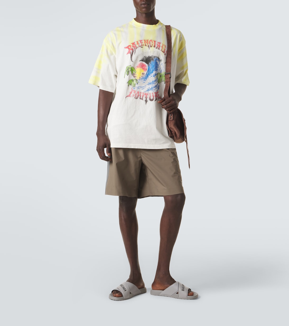 Sandalias Sporty Pool con logo | Balenciaga