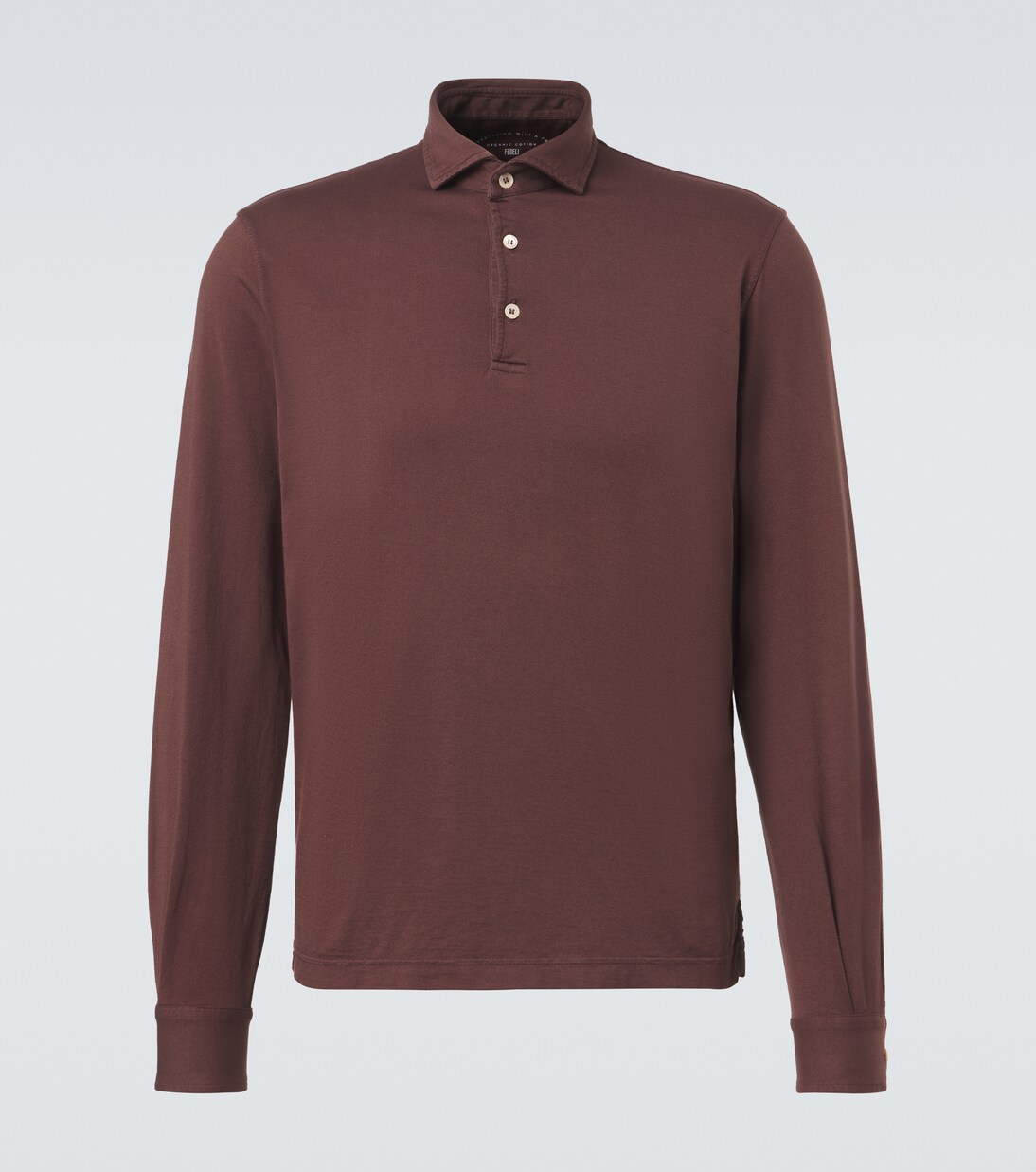 Cotton piqué polo shirt | Fedeli