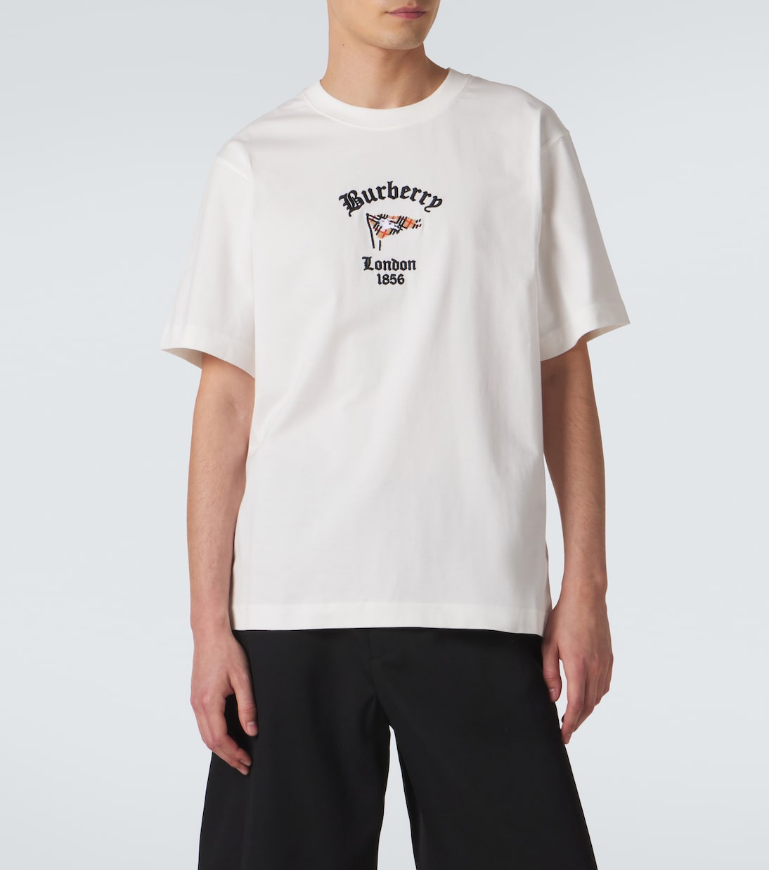 Bedrucktes T-Shirt aus Baumwoll-Jersey | Burberry