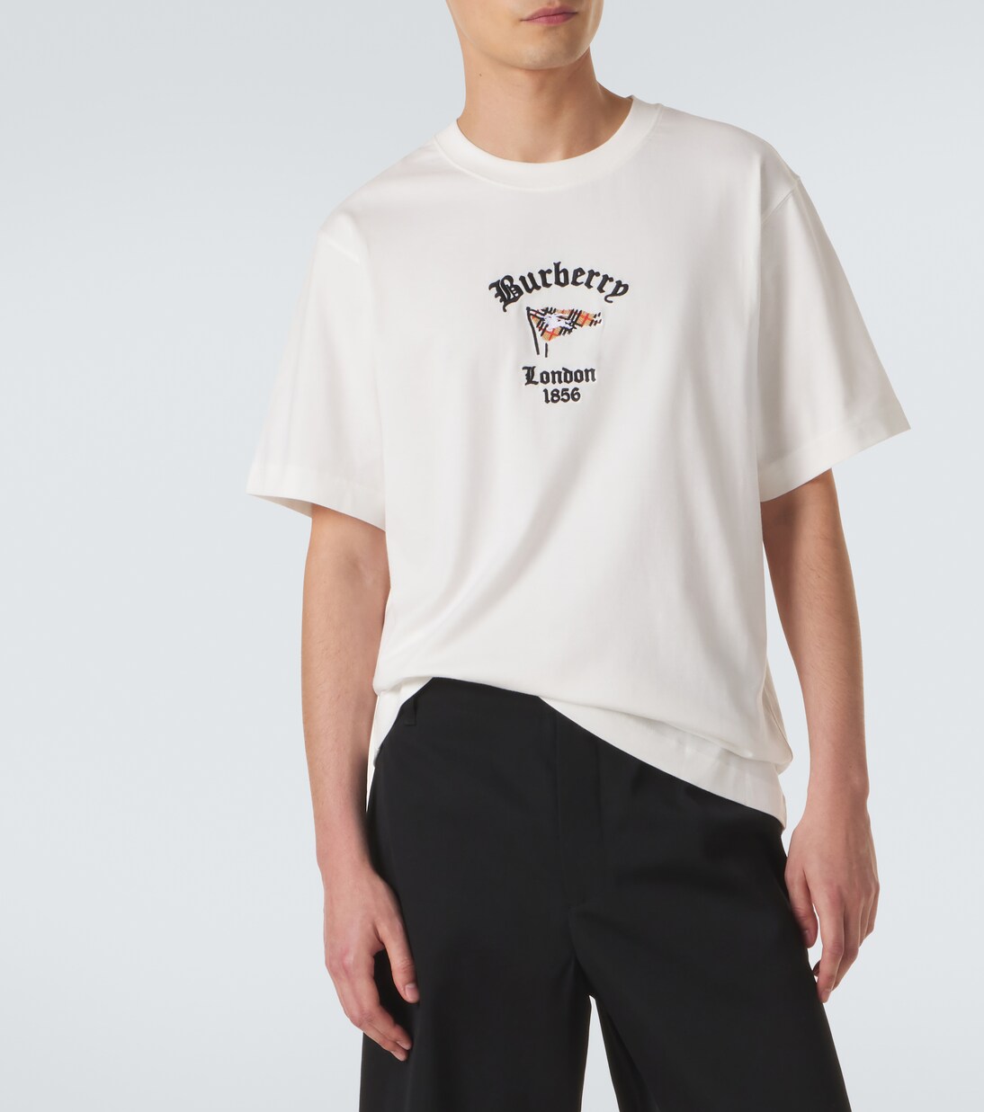 Bedrucktes T-Shirt aus Baumwoll-Jersey | Burberry