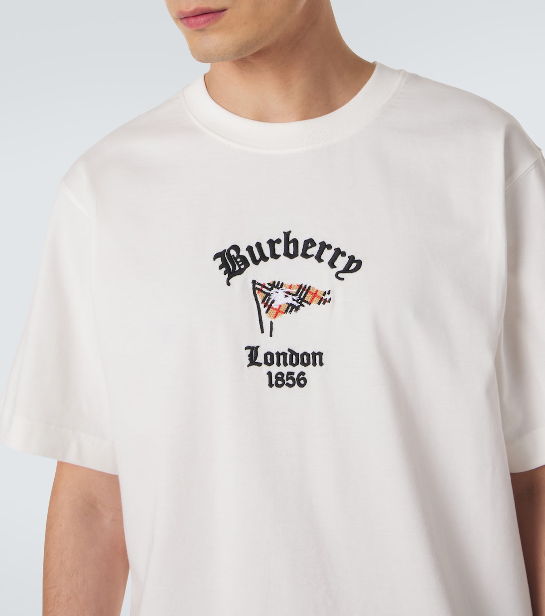 Bedrucktes T-Shirt aus Baumwoll-Jersey | Burberry