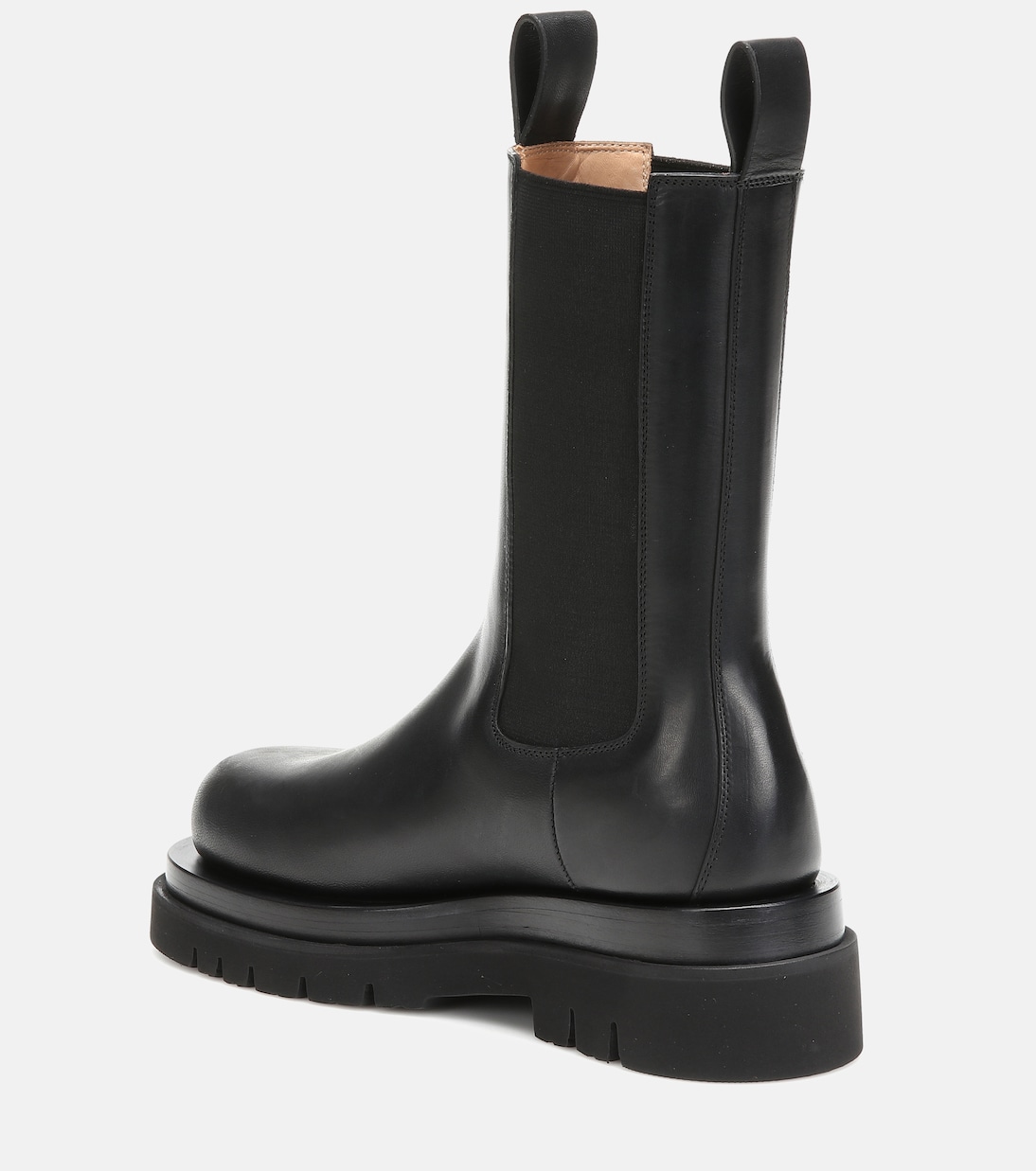 Lug leather ankle boots | Bottega Veneta