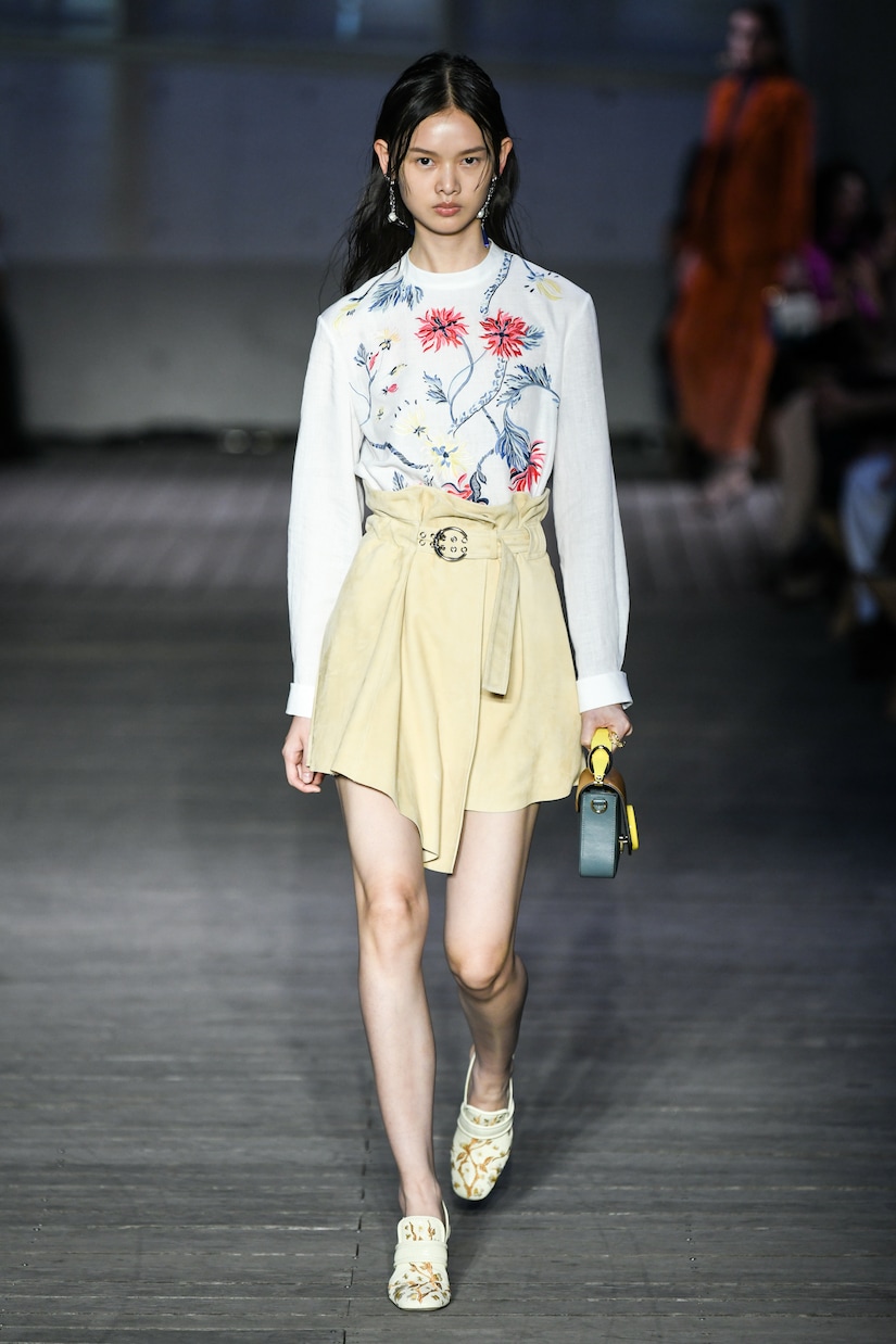 Rock aus Veloursleder | Chloé