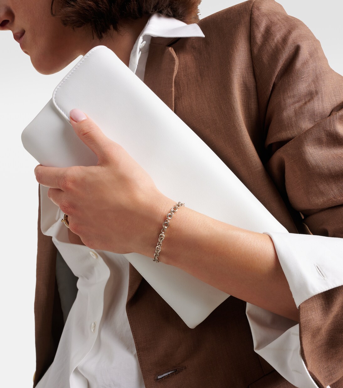 Helio chainlink sterling silver bracelet | Spinelli Kilcollin
