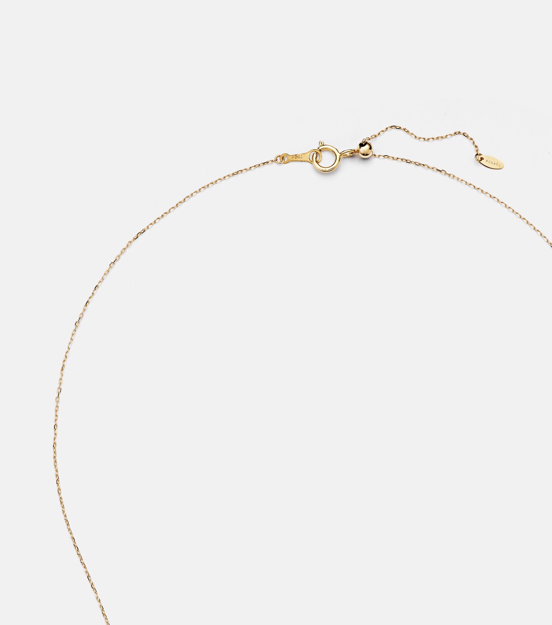 18kt gold necklace with enamel | Persée