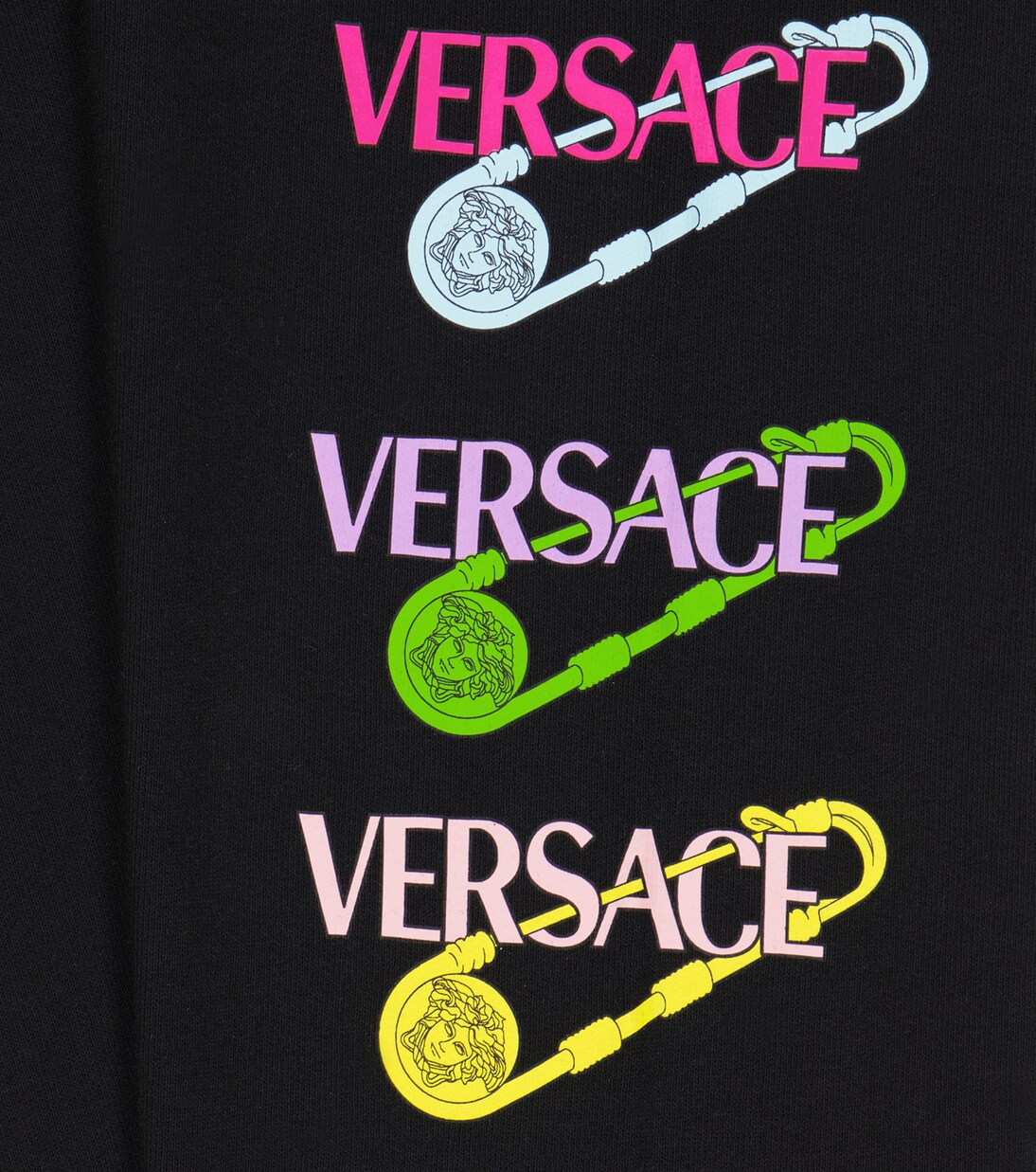 Safety Pin cotton sweatpants | Versace Kids