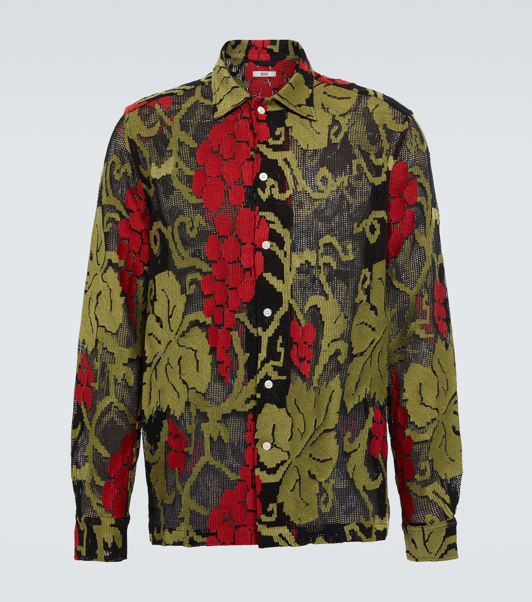 Vineyard cotton shirt | Bode