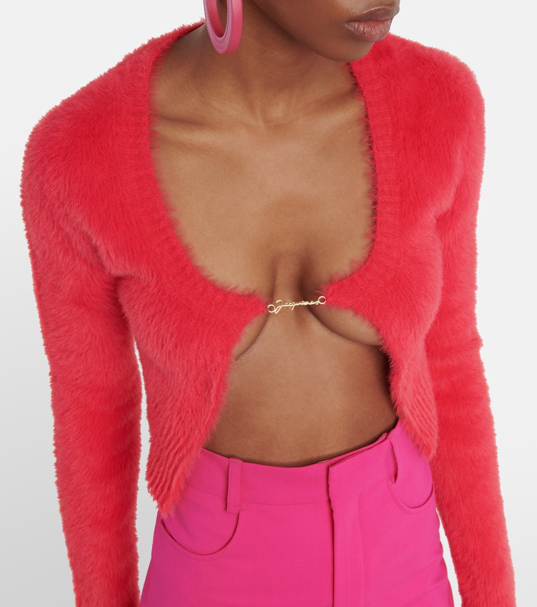 Cardigan La Maille Neve Manches Longues | Jacquemus