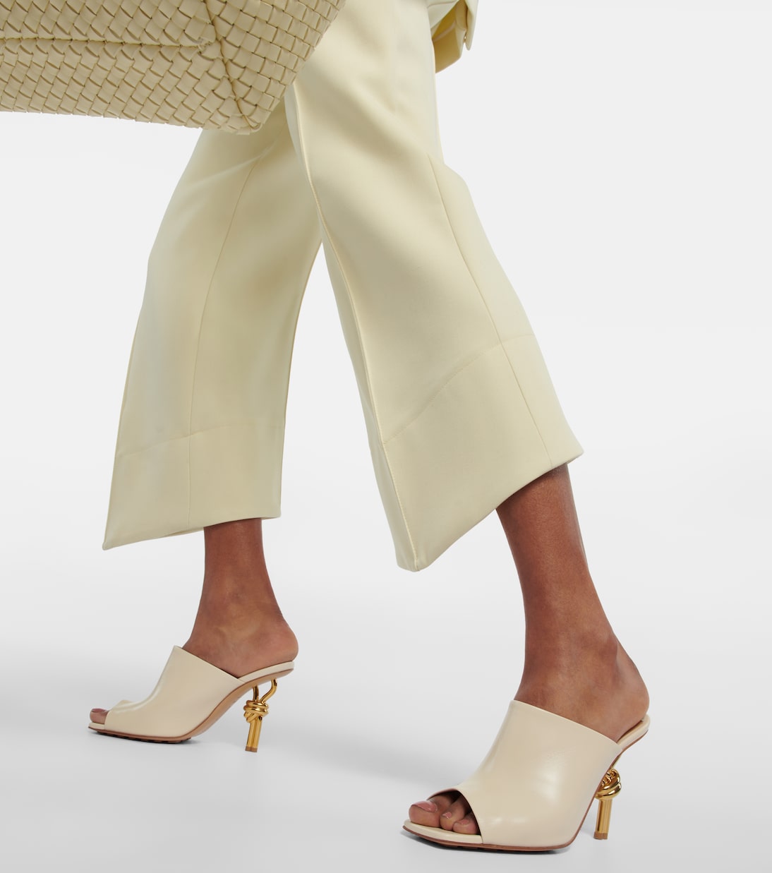 Knot leather mules | Bottega Veneta