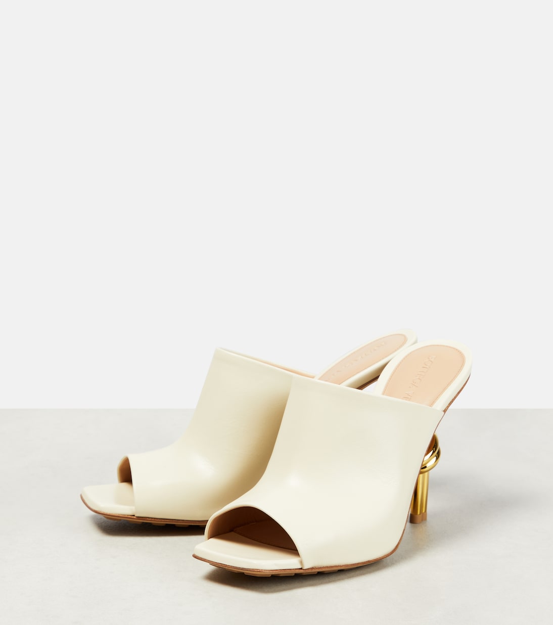Knot leather mules | Bottega Veneta
