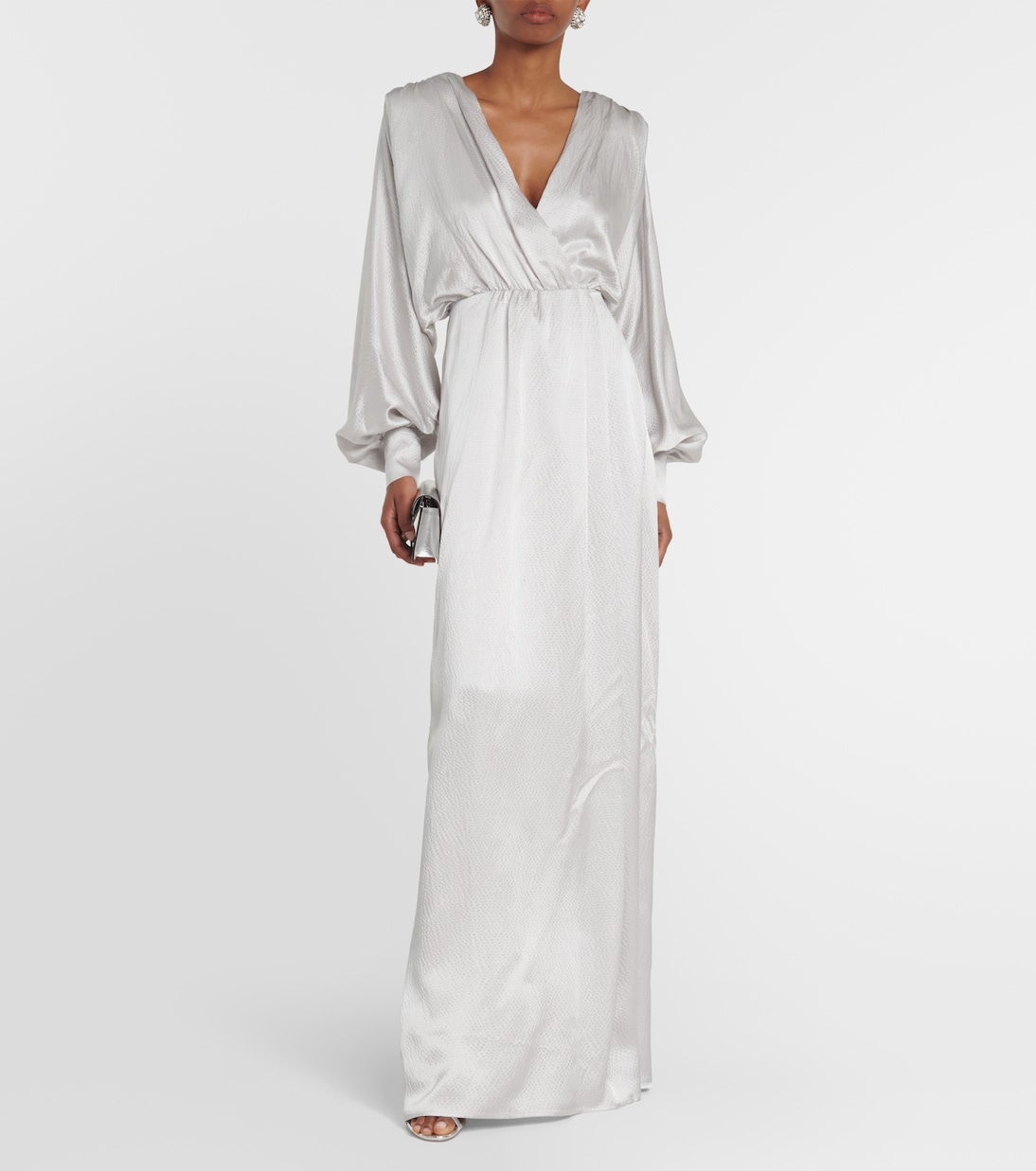 Bridal - Abito lungo Vociare in raso | Max Mara