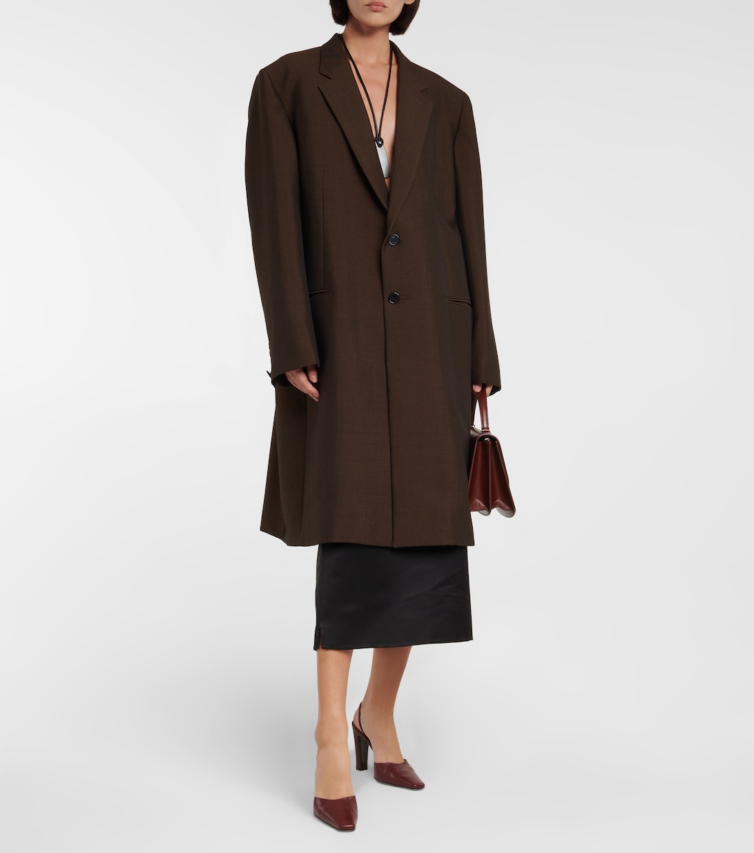 Leather slingback pumps | The Row