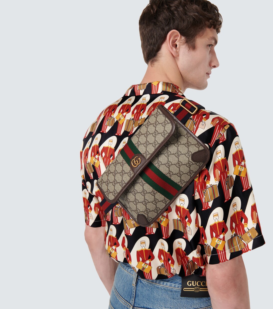 Ophidia GG Small canvas belt bag | Gucci