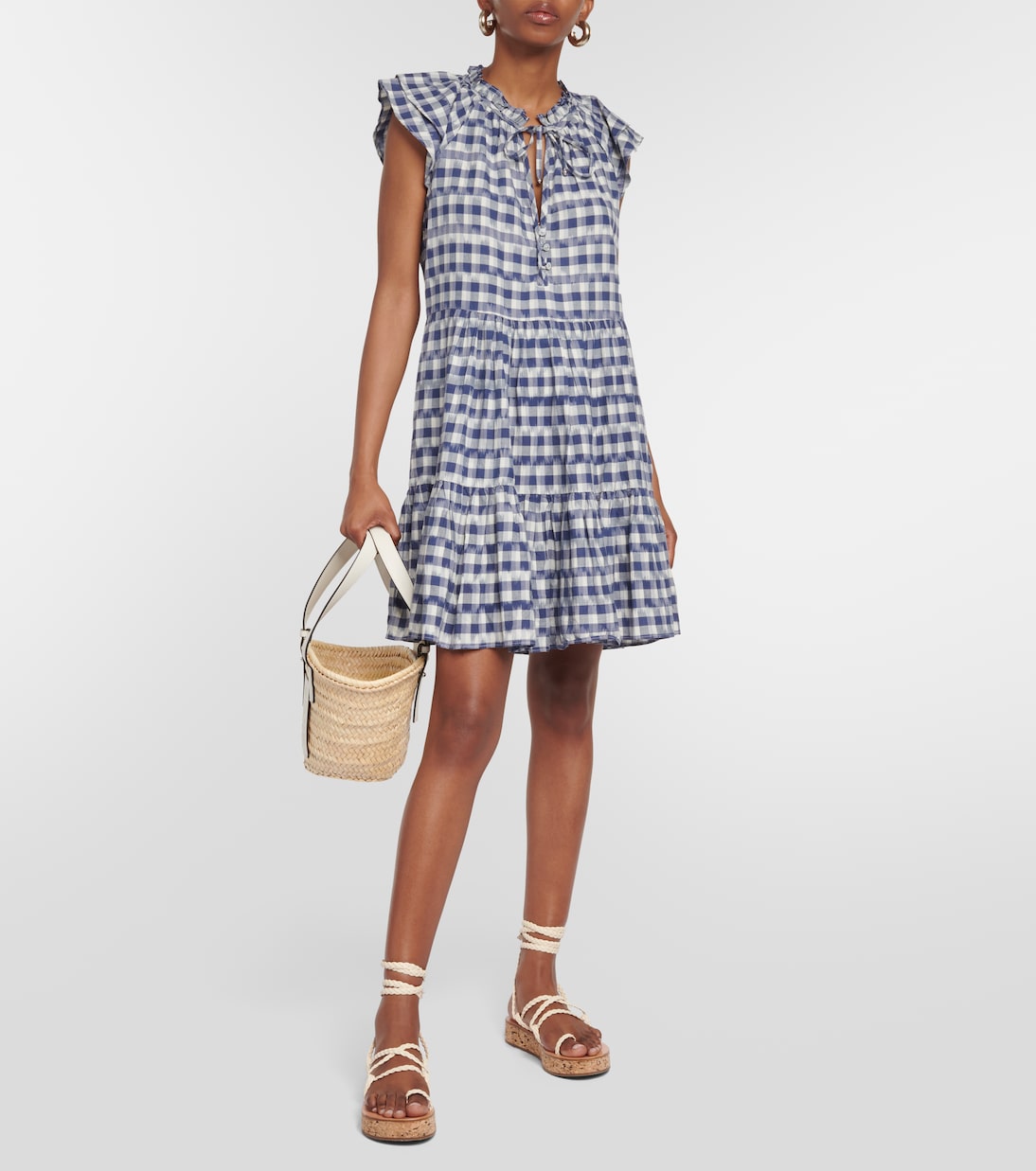 Plateausandalen Caryatis aus Leder | Ancient Greek Sandals