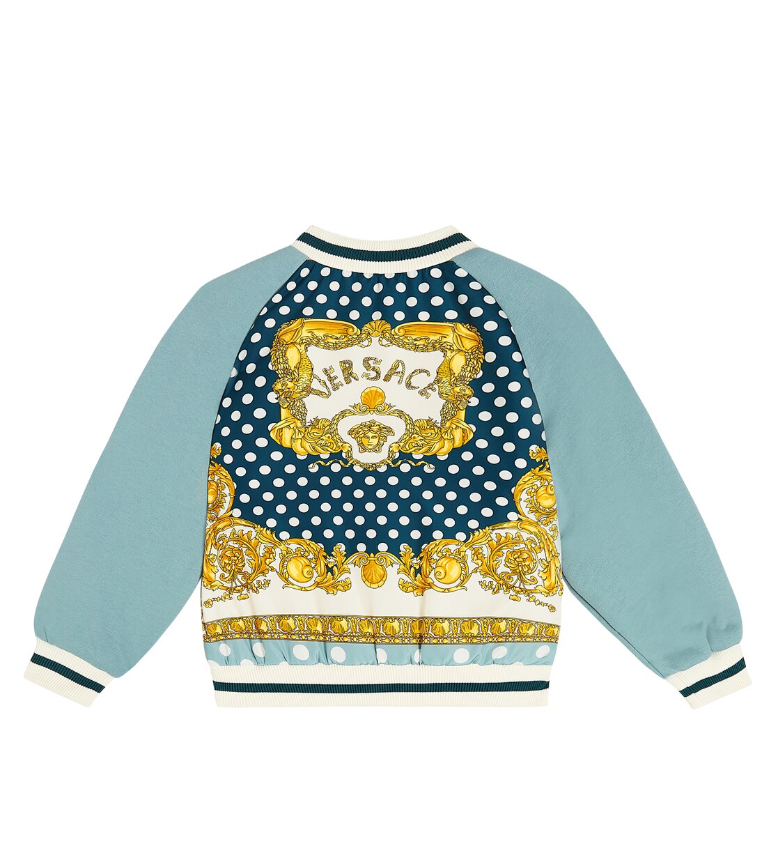 Bomber imbottito con logo | Versace Kids