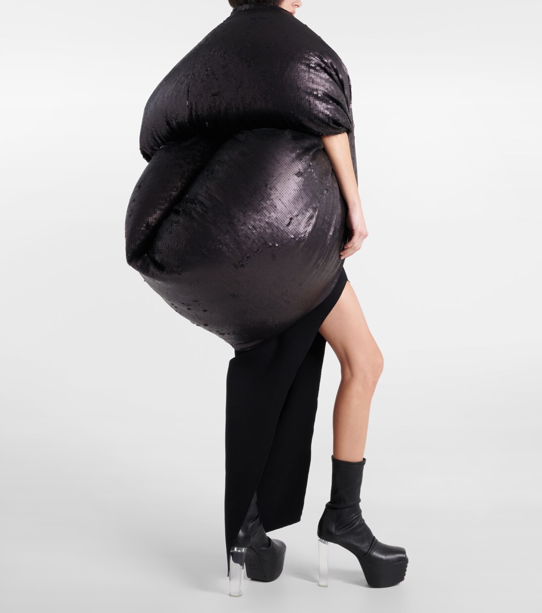 Daunenjacke mit Pailletten | Rick Owens