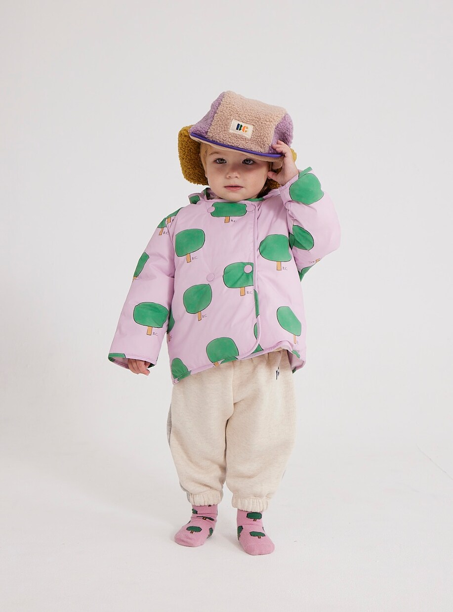 Baby Tree printed puffer jacket | Bobo Choses
