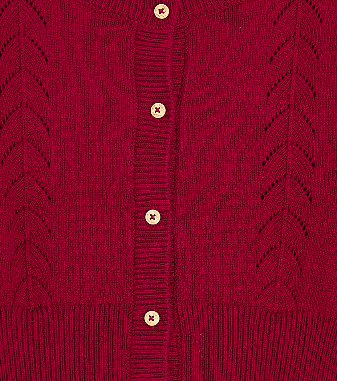 Francesca cotton-blend cardigan | C'era Una Volta