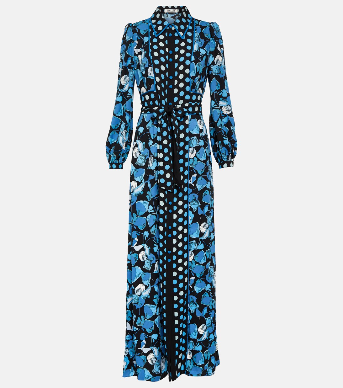 Bedrucktes Maxikleid Joshua aus Crêpe | Diane von Furstenberg