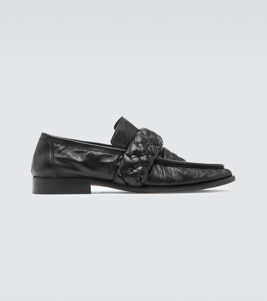 Astaire leather loafers | Bottega Veneta