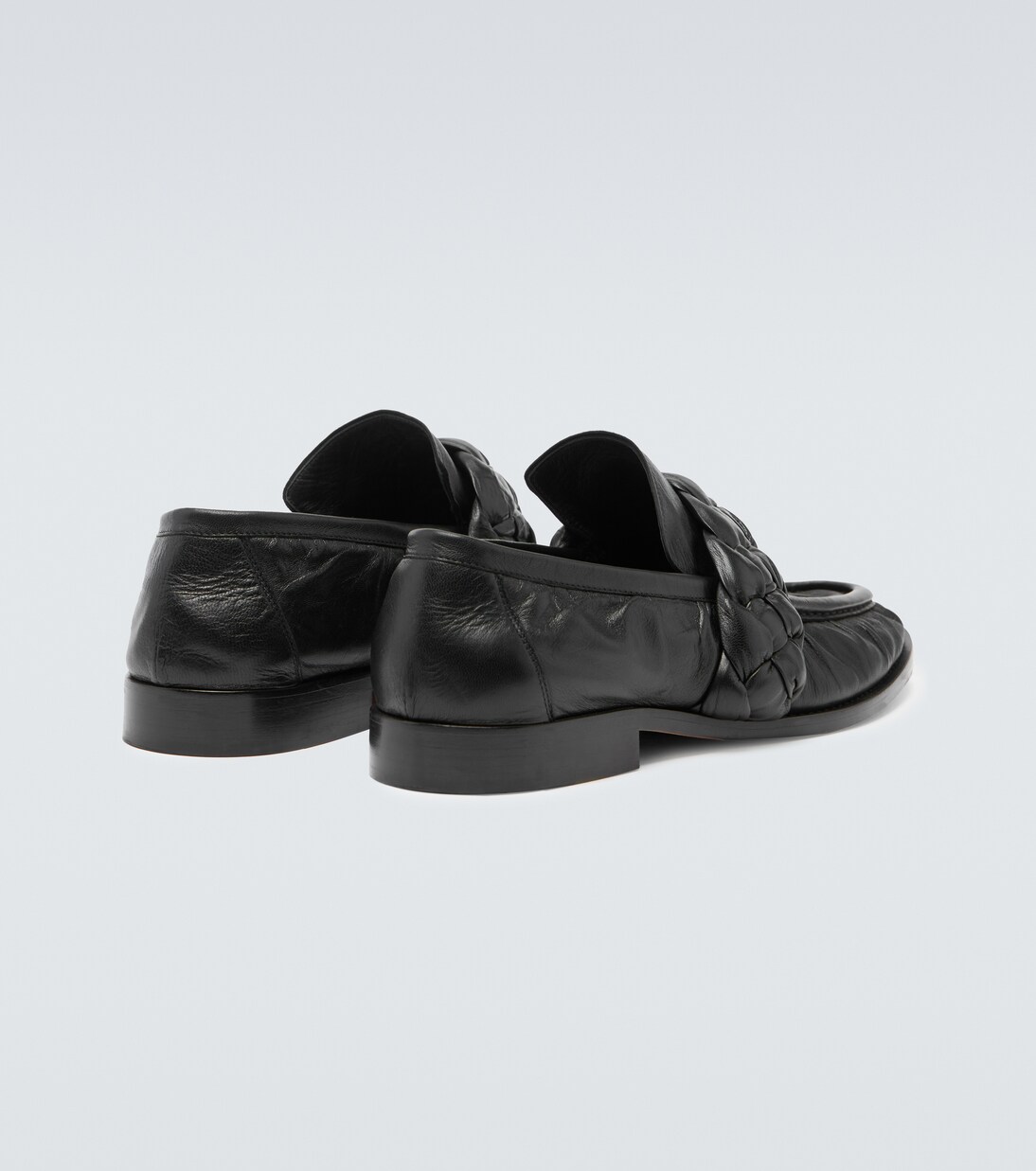 Astaire leather loafers | Bottega Veneta